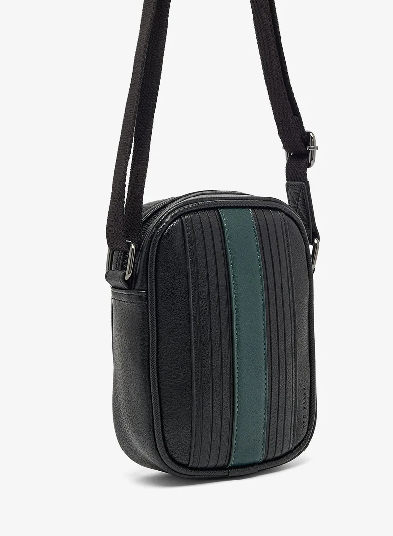 Ted Baker  Striped PU Flight Bag for Men | Best Price UAE