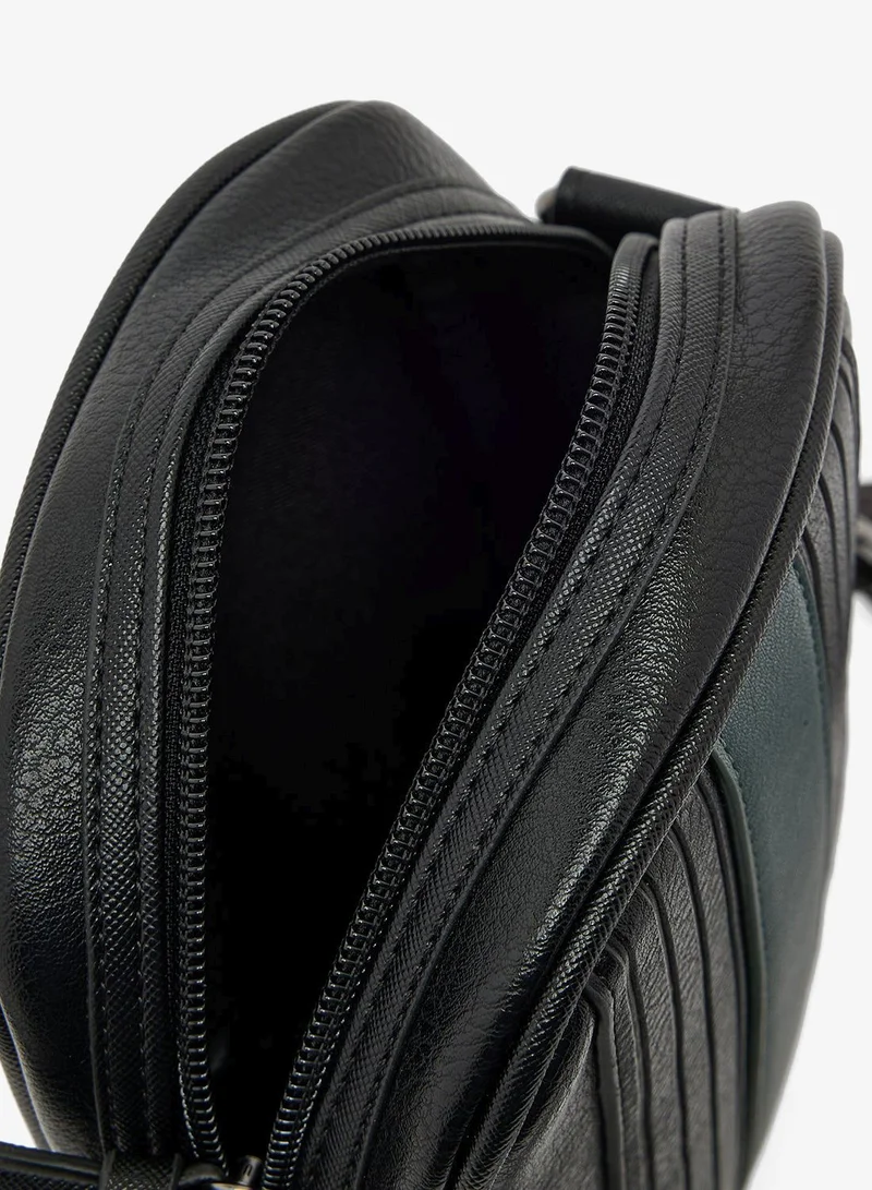 Ted Baker  Striped PU Flight Bag for Men | Best Price UAE