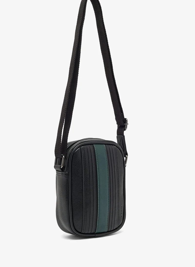 Ted Baker  Striped PU Flight Bag for Men | Best Price UAE