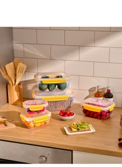 dunya Plastic Food Container 3 Pcs Set 0.8- 1.4- 4 Liter  - Image 3