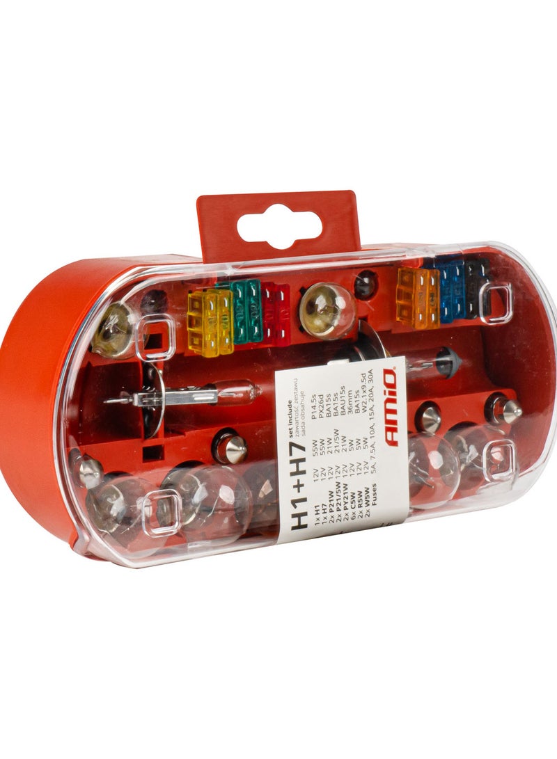 AMIO Halogen Set 30pcs (H1+H7) - Image 1
