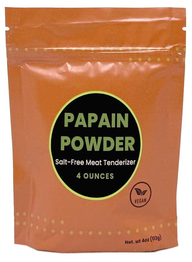 crait Papain Powder 35 TU/mg, Salt-Free Papain Meat Tenderizer Powder Derived from Papaya 4 Ounce - Image 1