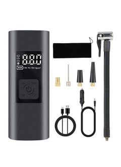 Cordless Tire Inflator, 150PSI Portable Air Compressor, 6000mAh Battery, Rechargeable Bike Air Pump with Digital Pressure Gauge, Auto Offm, Electric Wireless Pump for Car, Bike, Ball, Motorcyle