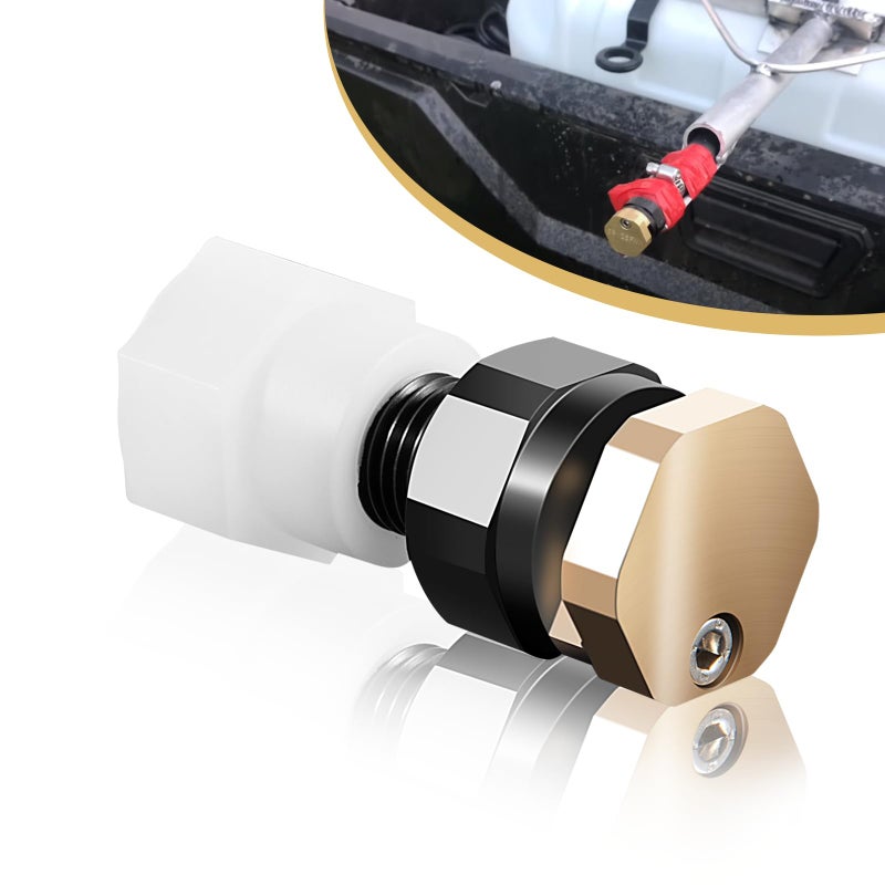 Camoo BN2BP125FWXCS Full Pattern 16 Foot Broadcast Spray Boomless Nozzle 2 GPM 12V Fit for Master Manufacturing and Other Branded Broadcast Sprayer Noboom Kits - Image 2