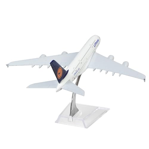 eS³kube Diecast Metal Aeroplane Scale Model, Size -15 Cm -1Pc - For Display Only (Lufthansa), For Adult, Multicolor - Image 3