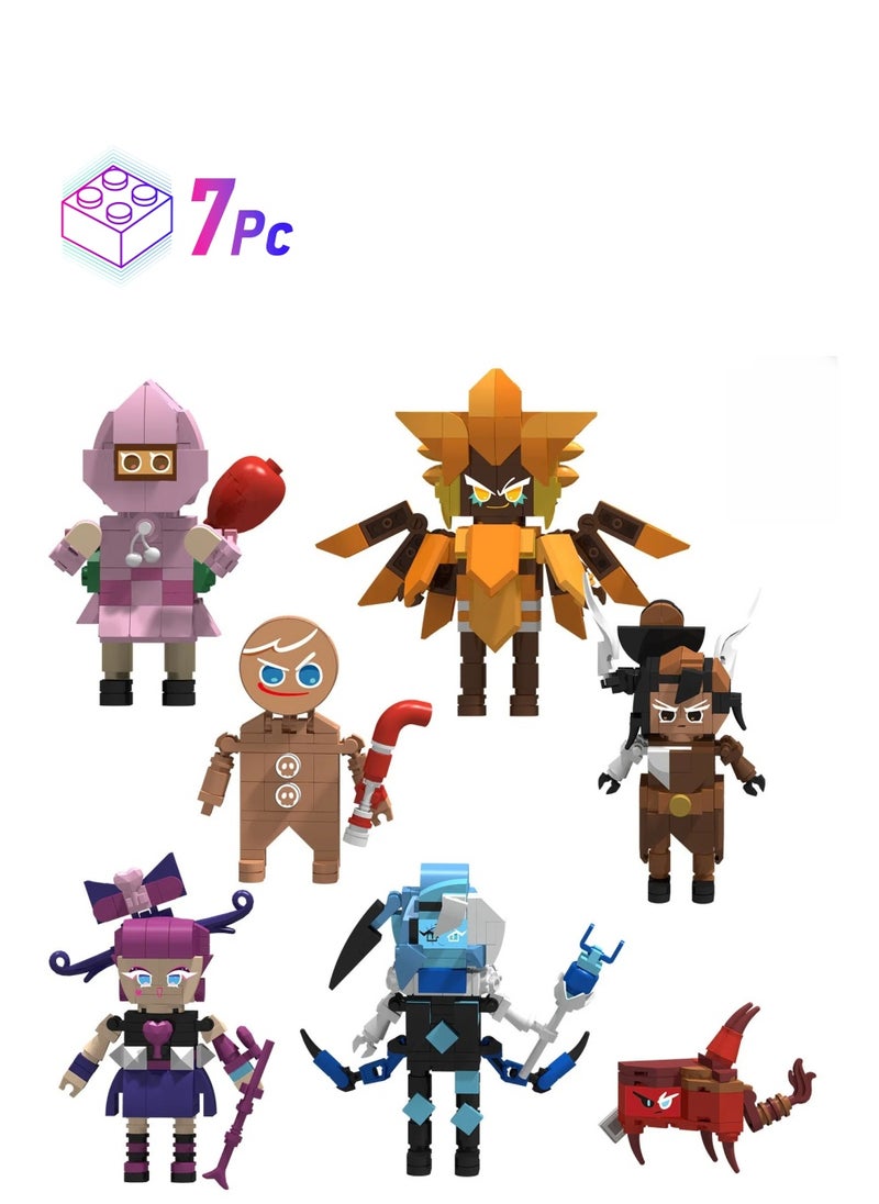General Cookie Kingdom building block game collaborative peripheral assembly model educational toys figurines  - Image 1