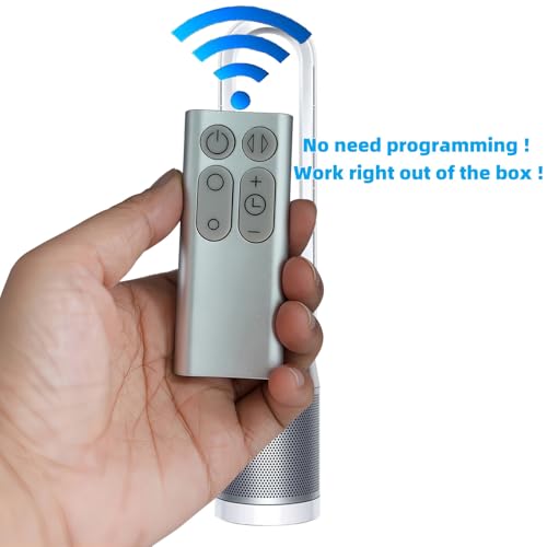 uehba Replacement Remote Control Compatible for Dyson AM11 TP00 TP01 Pure Cool Tower Purifier Fan (Silver) - Image 5