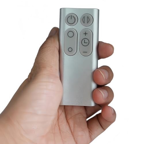 uehba Replacement Remote Control Compatible for Dyson AM11 TP00 TP01 Pure Cool Tower Purifier Fan (Silver) - Image 1