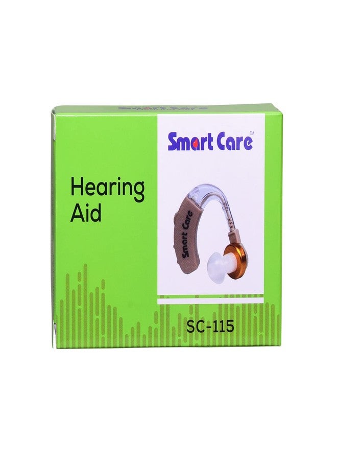 SMARTCARE SC-115N Behind-The-Ear Hearing Aid Amplifier | Sound Enhancement for Seniors | Includes 6 Batteries | Beige - Image 3