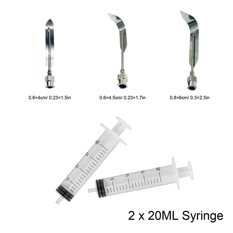 Fnoko Stainless Steel Flowers Leaves 3D Jelly-Art-Tools Pudding-Nozzle Cake Needles Gelatin Tools (AH) - Image 4