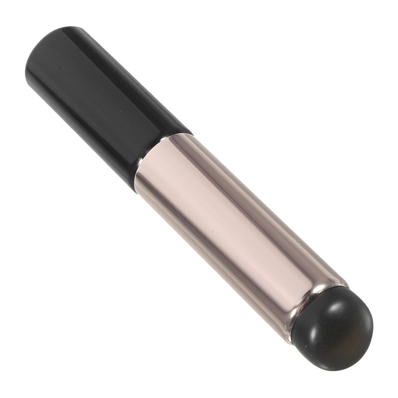 2 Pcs Silicone Lip Makeup Brush and Concealer Brush with Dustproof Case, Soft round Head Lip Gloss Applicators for Precise Lipstick and Eye Makeup Application - Image 1