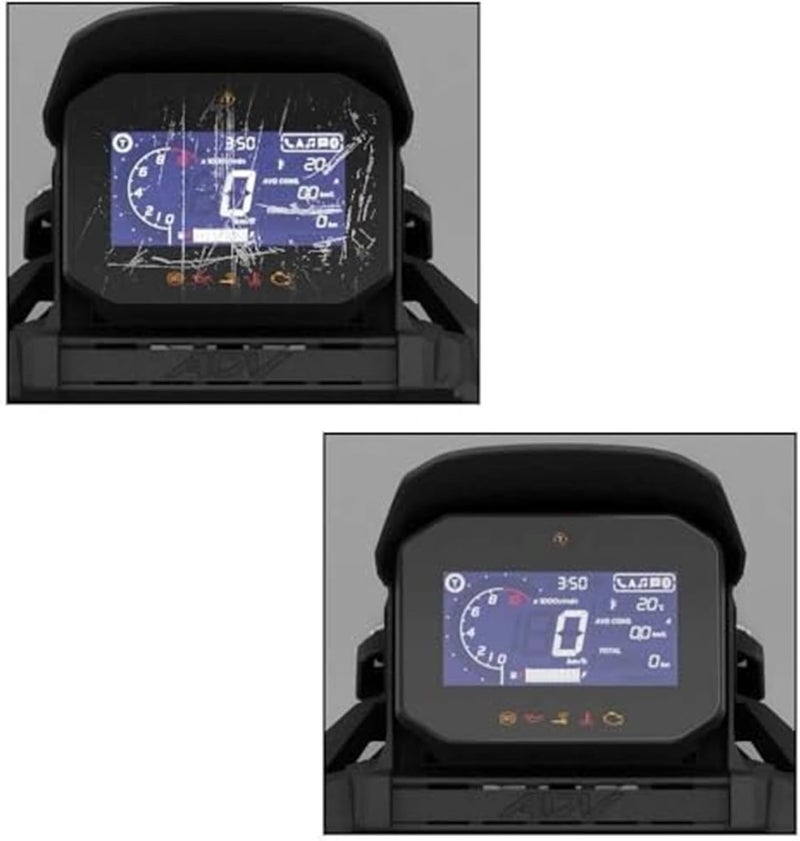 Vuzmode Motorcycle Scratch Cluster Screen Protector for ADV350 - Image 3