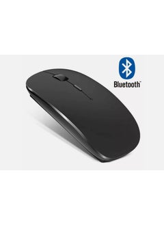 Qasul Portable Silent Lighted Wireless Rechargeable Bluetooth Tablet Computer TV Compatible Mouse  - Image 1