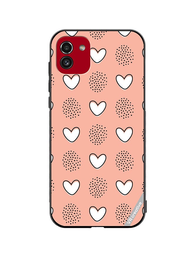 VR CREATIVE Protective Case Cover For Samsung Galaxy A03 Mix Pattern Design Multicolour - Image 1