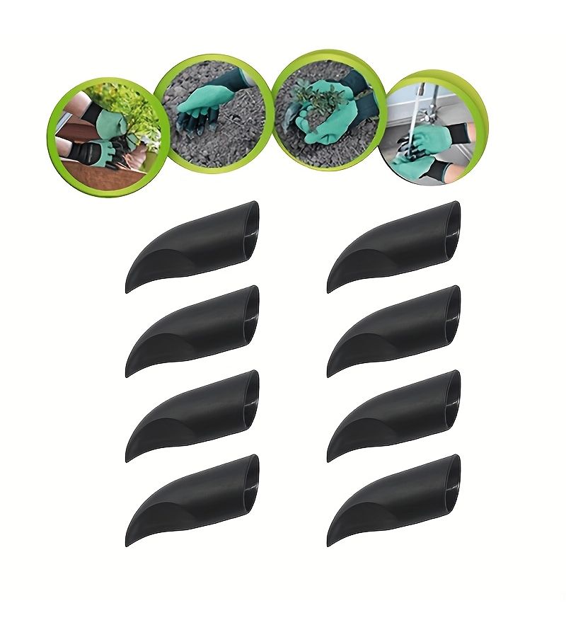 20pcs Black Digging Claw Set Durable Plastic Reusable Garden Planting Weeding Tool - Image 4
