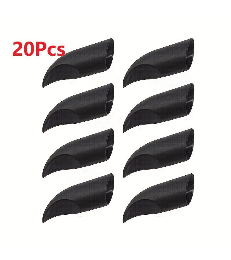 20pcs Black Digging Claw Set Durable Plastic Reusable Garden Planting Weeding Tool - Image 1