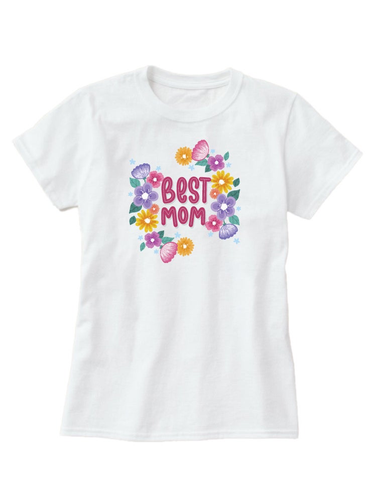 PRINTSHOP4ME Mothers Day Tshirt - Tshirt Gift from Kids Daughter Son - Best Mother's Day Tshirt - Best Mom Ever Tshirt - Gift for Mom  - Image 3