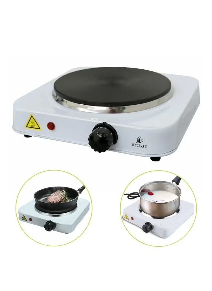Home Master - Home Master HM-261 Single Burner Electric Cast Iron Stove 5 Heat Levels Suitable for Cooking and Heating - Image 1