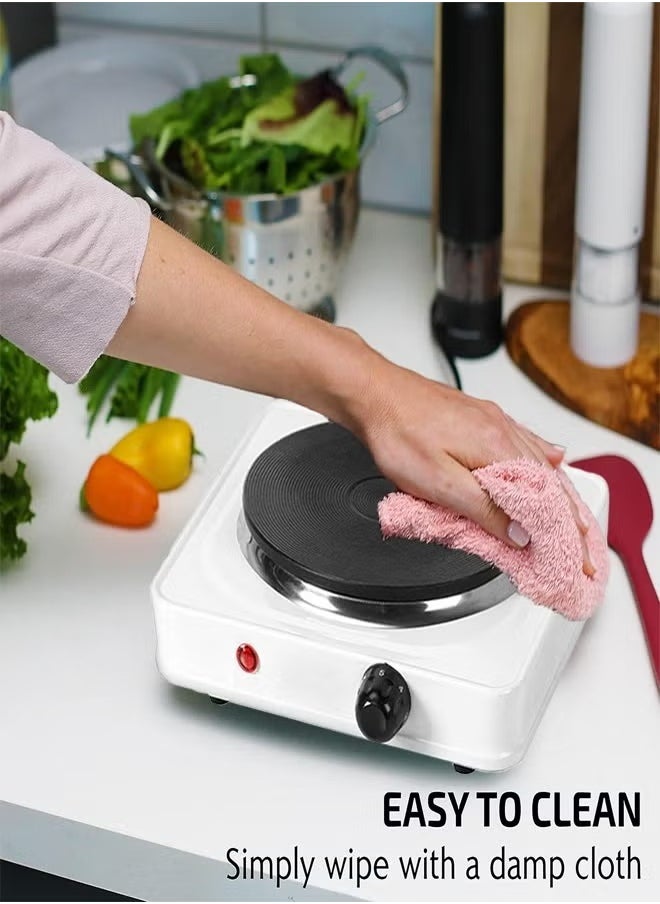Home Master - Home Master HM-261 Single Burner Electric Cast Iron Stove 5 Heat Levels Suitable for Cooking and Heating - Image 1