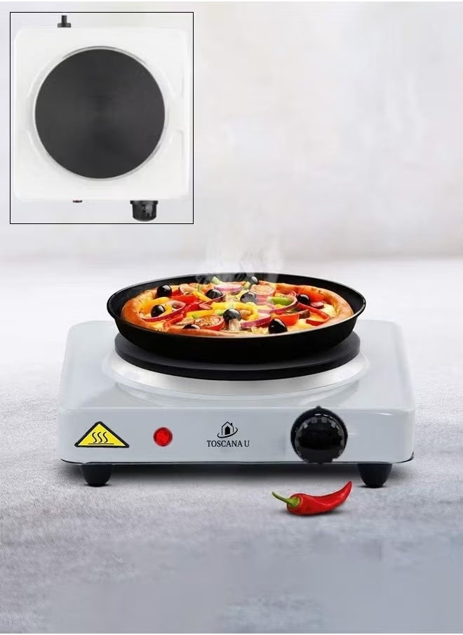 Home Master - Home Master HM-261 Single Burner Electric Cast Iron Stove 5 Heat Levels Suitable for Cooking and Heating - Image 1