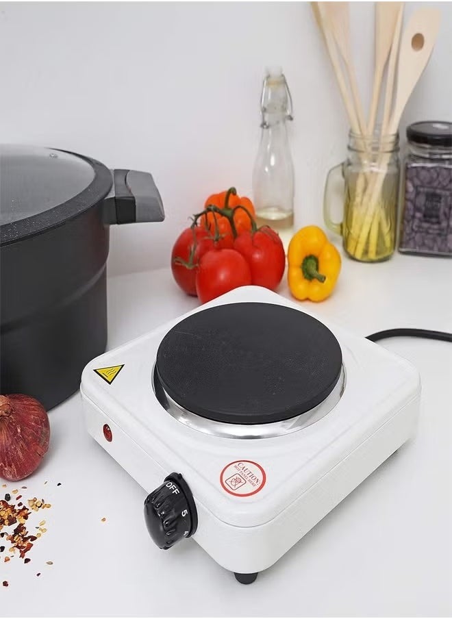 Home Master - Home Master HM-261 Single Burner Electric Cast Iron Stove 5 Heat Levels Suitable for Cooking and Heating - Image 1