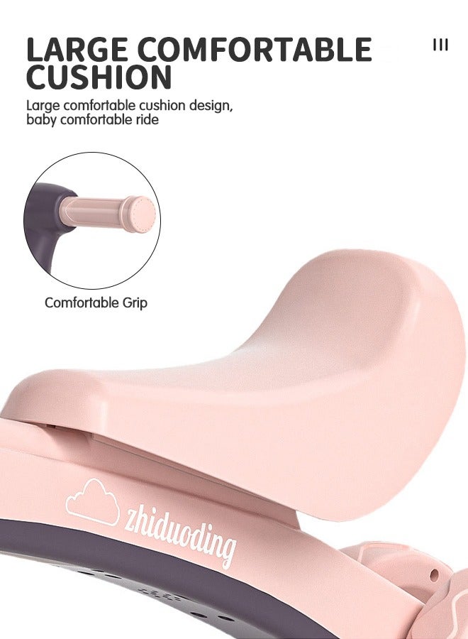 GROIC Baby Balance Bike, No Pedal Toddler Balance Bike, Children Walker Baby Walker Riding Infant Car with 4 Silence Wheels, Baby First Riding on Toys for 1 Years Old Boys Girls - Image 4