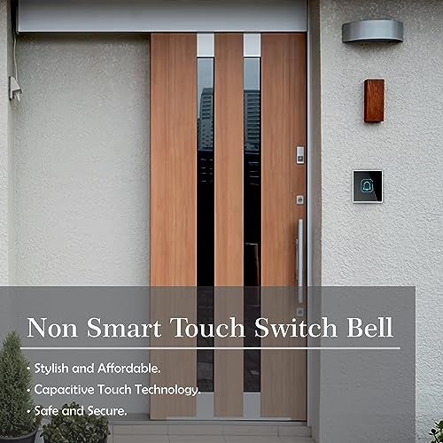 Home Mate HomeMate NON Smart Touch Switch Bell - Black| Elegant Design | Easy Installation… - Image 5
