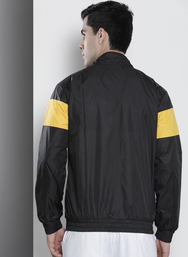 The Indian Garage Co Men Regular Fit Printed Round Neck Long Sleeves Windcheater - Image 2