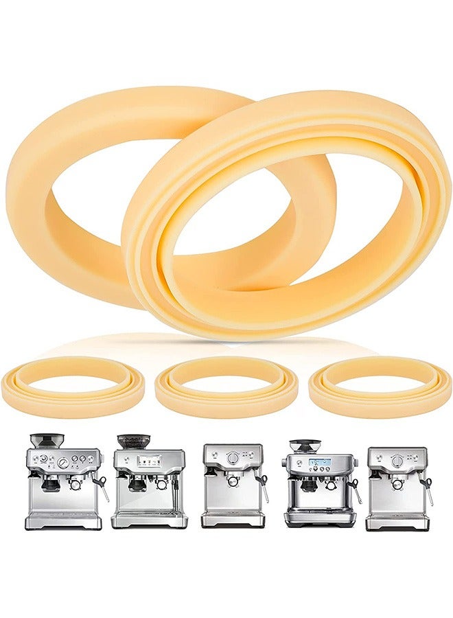 حلقة بخار من السيليكون مقاس 54 مم، قطعة بديلة لحشية رأس المجموعة مكونة من 3 قطع لآلة بريفيل إسبرسو 878/870/860/840/810/500/450/ سيج 500/870/875/880/810/878 - Image 2