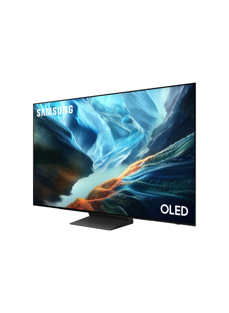 Samsung 77 Inch OLED S90H 4K Samsung Vision AI Smart TV, 4K AI Upscaling, 165Hz, Operating System Tizen, Model Year 2026, Glare Free, G-Sync, HDR 10+, Motion Xcelerator 165Hz, Dolby Atmos, Glare Free with Real Black & Real Color, Gaming Pack, LaserSlim, 2 Years Warranty, QA77S90HAUXSA Graphite black - Image 2
