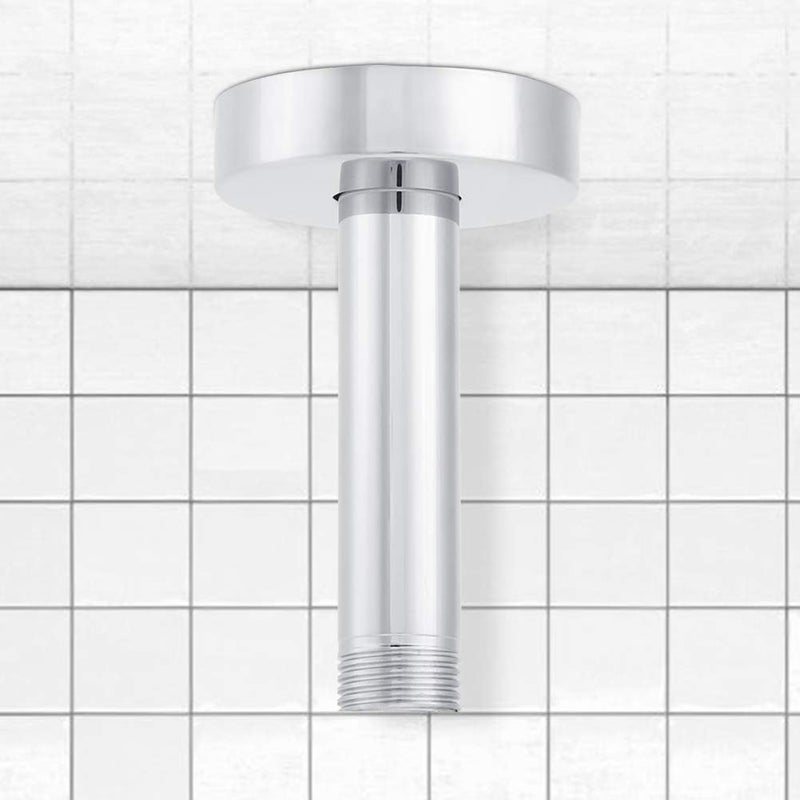 ملحقات دش للحمام من نوع Eujgoov Top Shower Arm، مصنوعة من فولاذ مقاوم للصدأ بقطر G1/2 بوصة، مناسبة للحمامات والمراحيض - Image 5