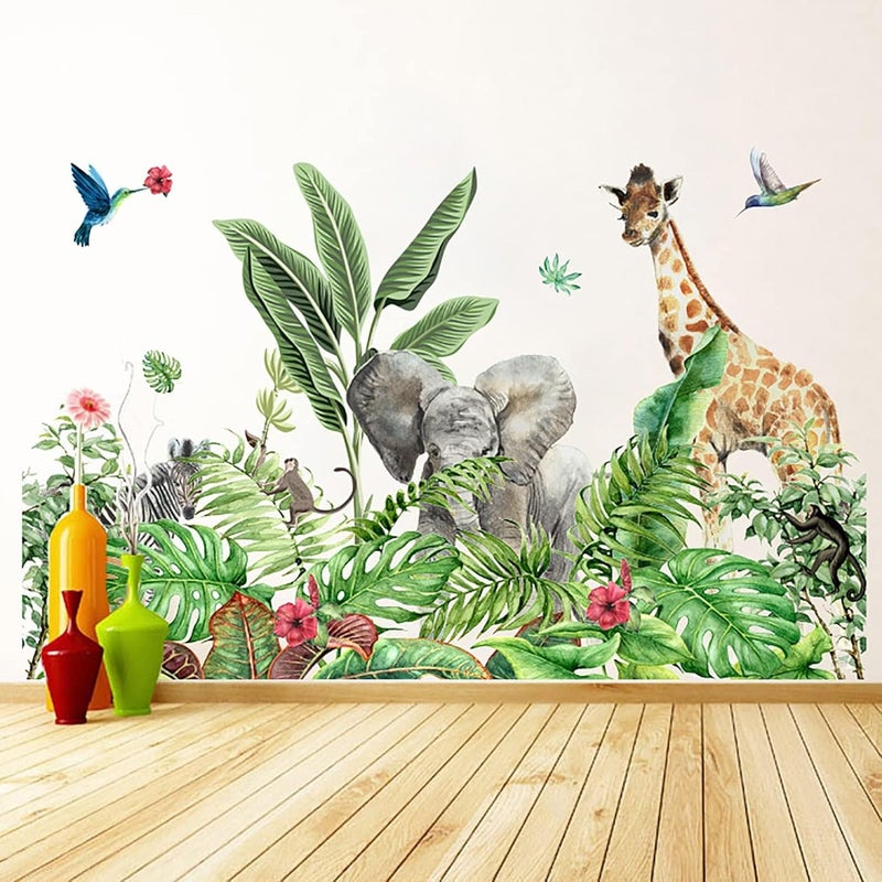 NALACAL Tropical Wall Decals for Kids - Image 1