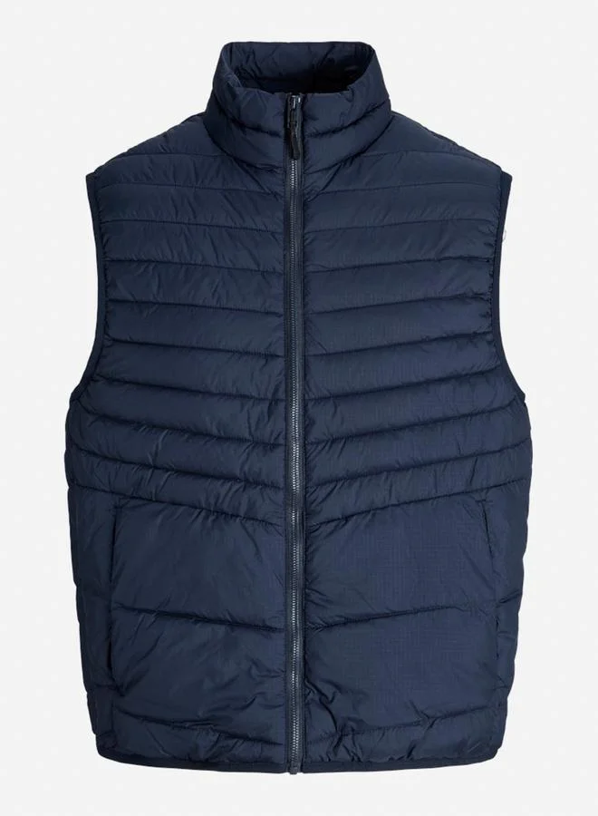 جاك اند جونز سترة خفيفة بسحاب وياقة