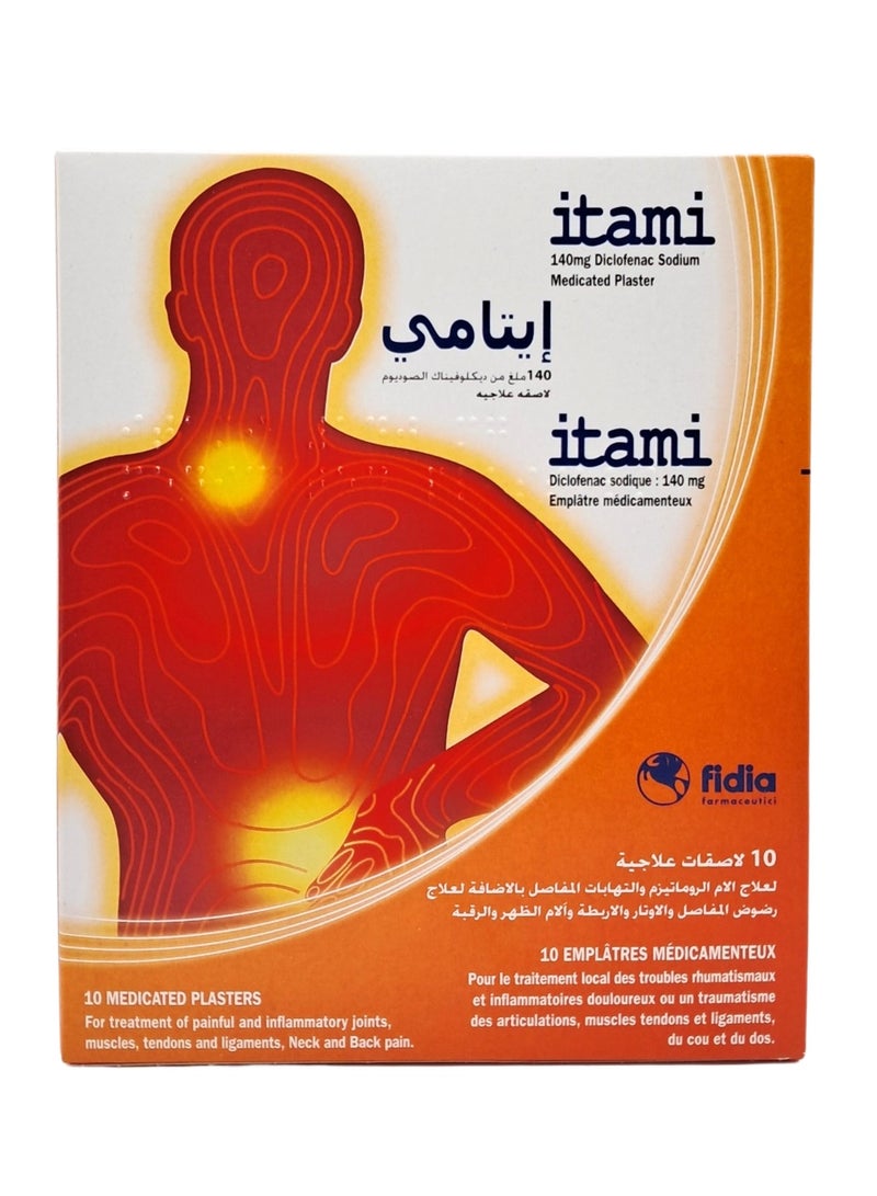 Itami Plaster 140Mg 10'S