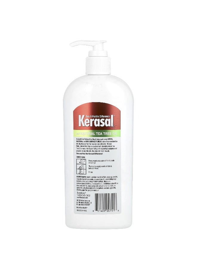Kerasal Kerasal, Daily Defense Foot Wash™, With Tea Tree Oil, Epsom Salt & Other Essential Oils, 12 fl oz (355 ml)  - Image 2