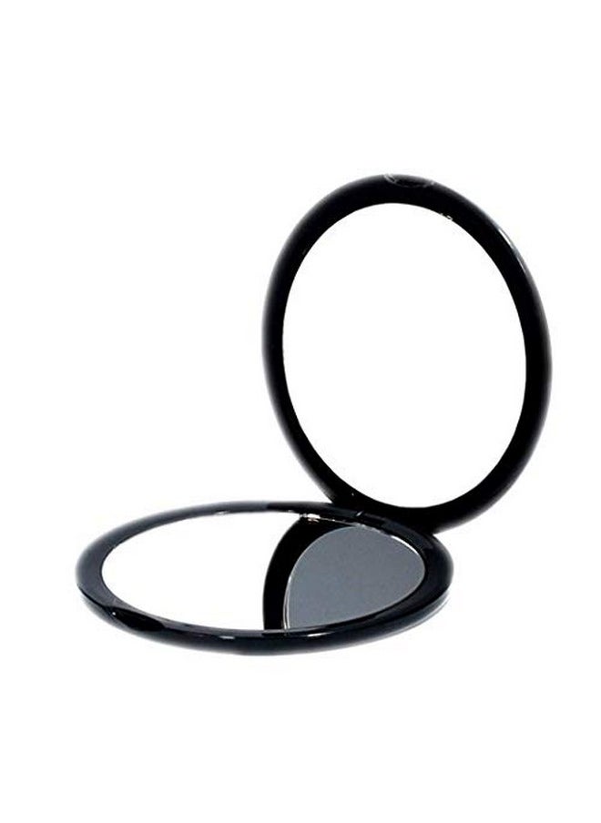 DeWEISN - Magnifying Compact Cosmetic Mirror Elegant Pocket Handheld Makeup Mirror With Powerful 10X Magnification And 1X True View Mirror For Travel Or Your Purse - Image 1