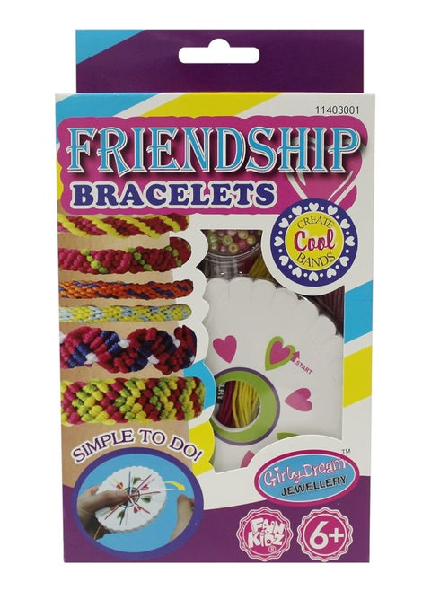 Friendship Bracelets Kit, Kids Bracelet, DIY Craft