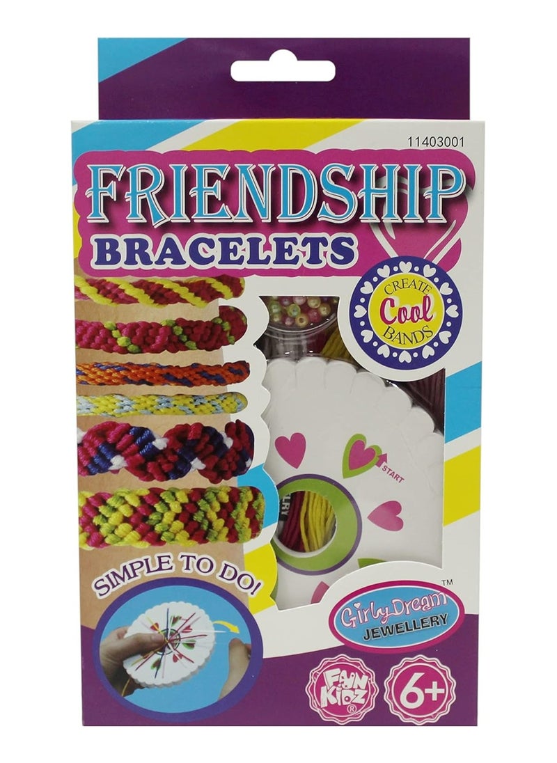 Friendship Bracelets Kit, Kids Bracelet, DIY Craft