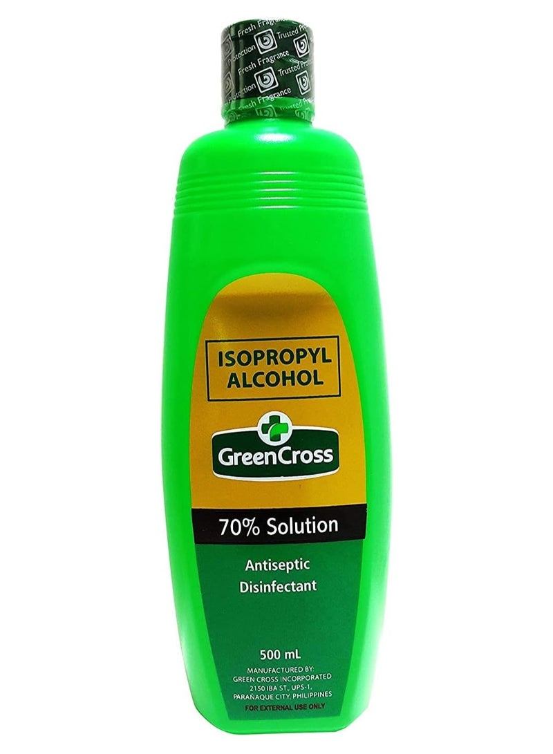 محلول كحول إيزوبروبيل 70% مطهر ومعقم - 500 مل