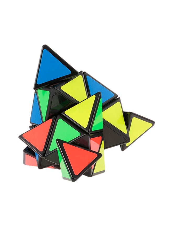 Pyraminx Speed Triangle Magic Cube Pyramid Third order mirror s silver Third-order mirror s silver - Image 3