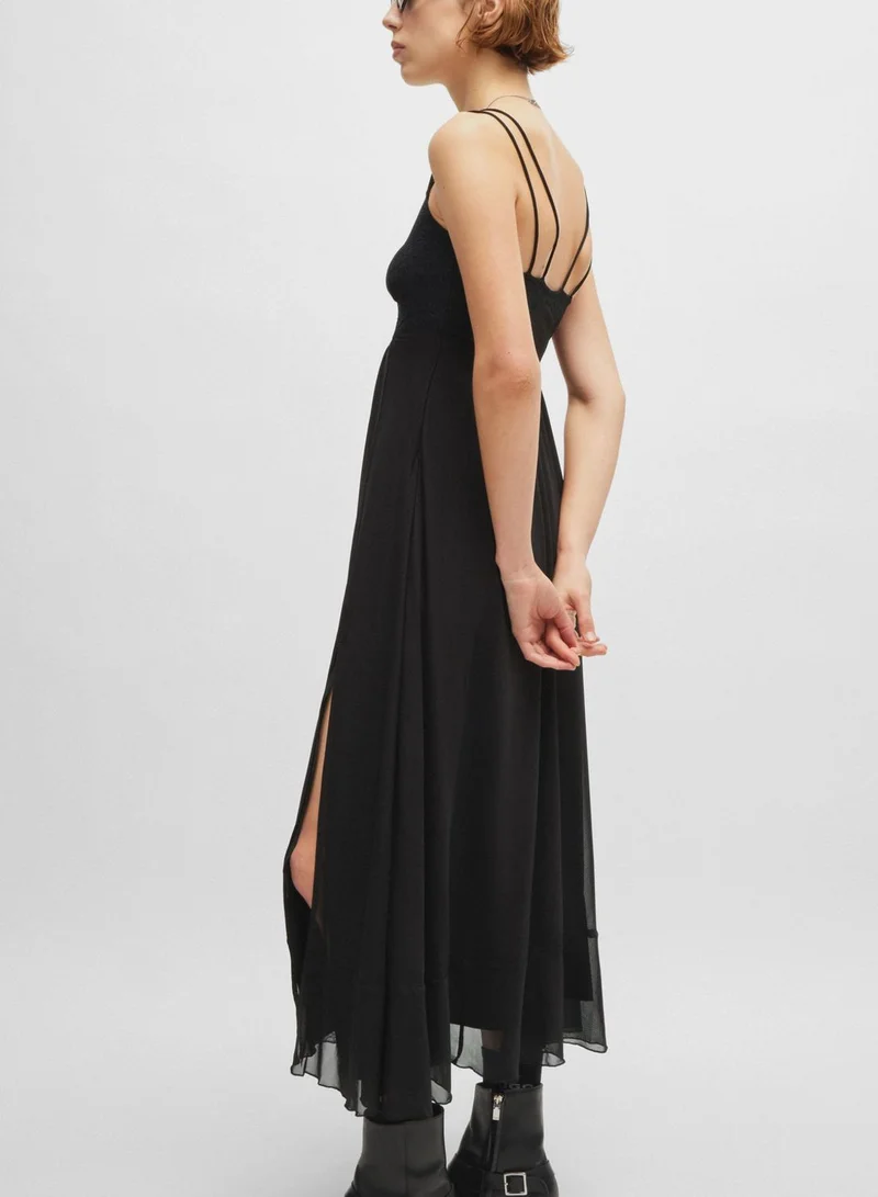 HUGO Lace Bodice Dress