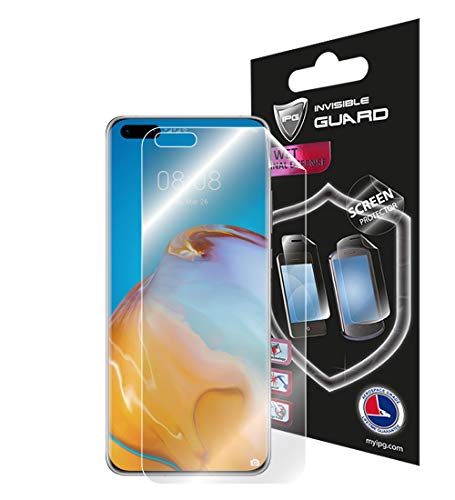 IPG for Huawei P40 Pro Screen Protector Invisible Touch Screen Sensitive Ultra HD Clear Film Anti Scratch Skin Guard - Smooth/Self-Healing/Bubble -Free Screen - Image 1