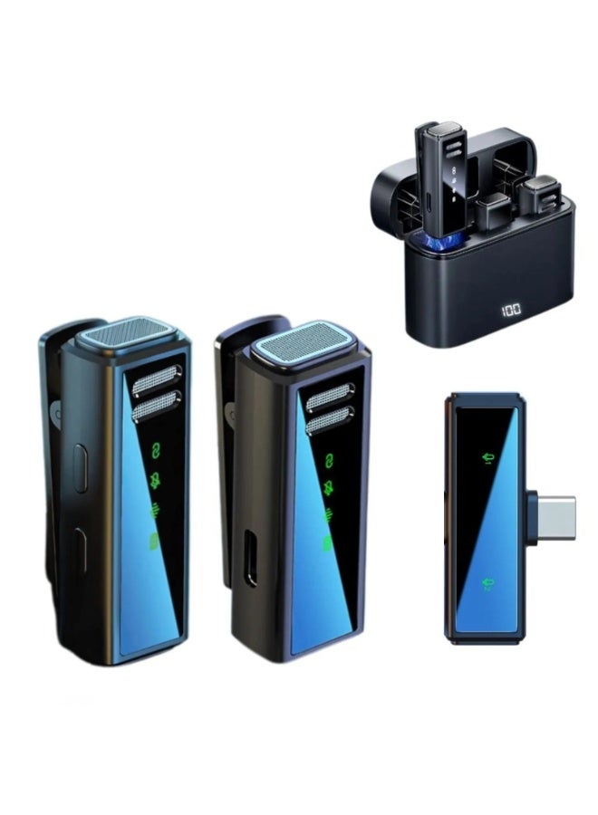 ميذ ميكروفون لاسلكي صغير J88 USB-C لأجهزة أندرويد وآيفون 17، ميكروفون صغير لتسجيل الفيديو، مدونات الفيديو، تيك توك - Image 1