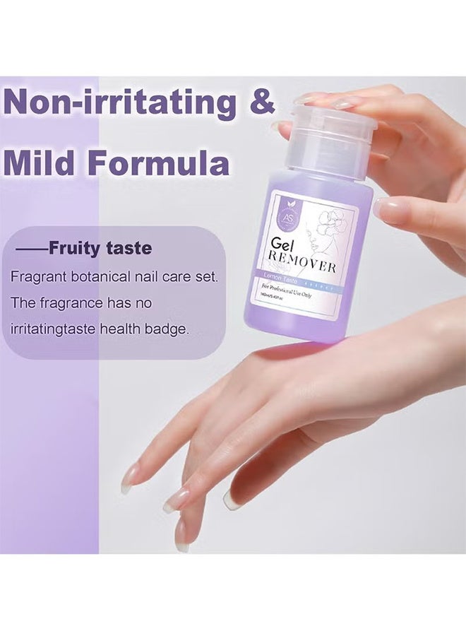AS Gel Nail Polish Remover 160ml, Fast Nail Polish Gel Remover, Quickly Removes Nail Polish In 3-5 Minutes - Image 5