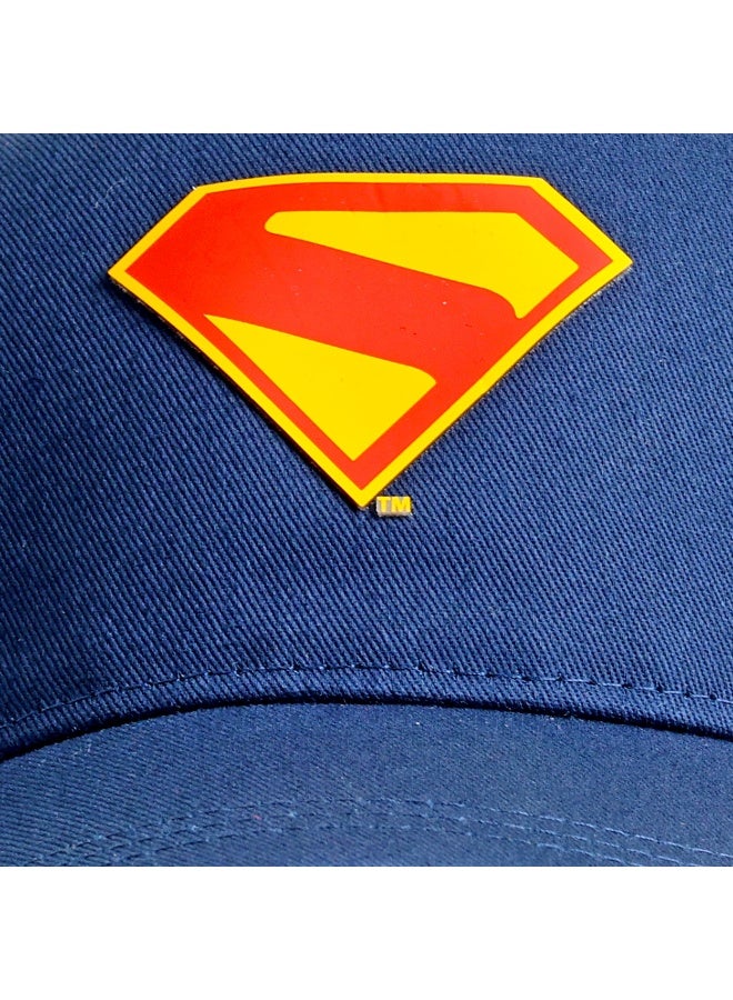 Warner Bros. Superman Kids Cap With 3D Embroidery Or Patch On Logo - Image 3