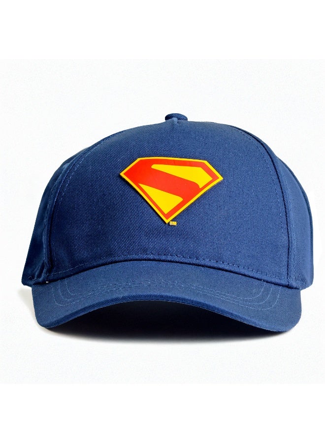 Warner Bros. Superman Kids Cap With 3D Embroidery Or Patch On Logo - Image 4