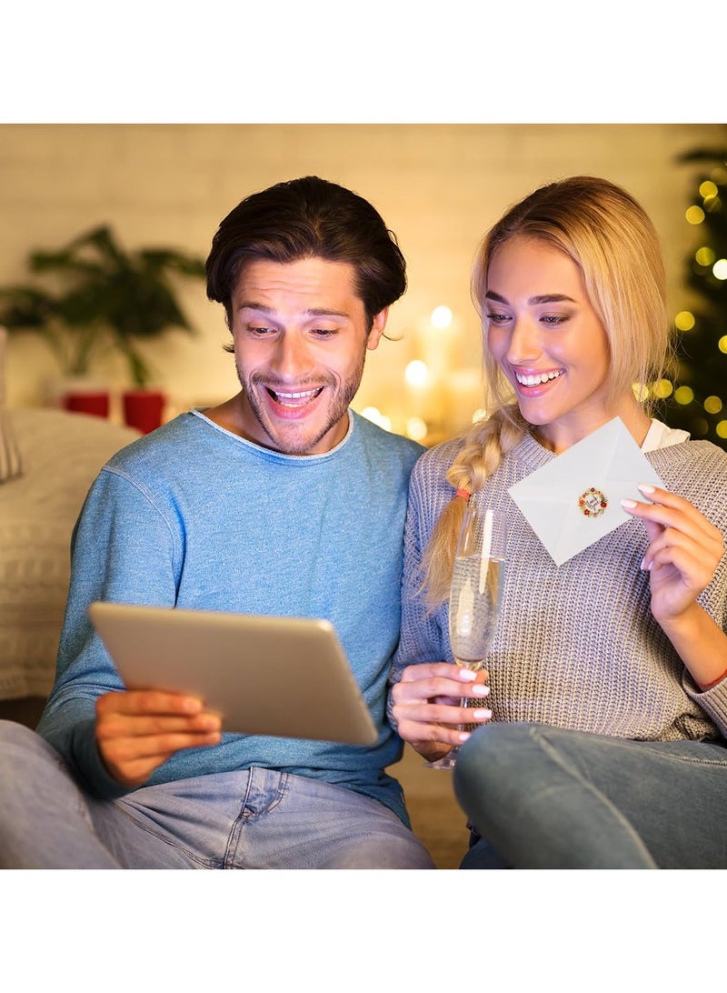 SYOSI Thank You Cards with Envelopes Stickers Thank You Greeting Cards Blank Notes for Wedding Baby Shower Business  Party Birthday Card Happy Birthday Commemorate Paper 12 Pack - Image 3