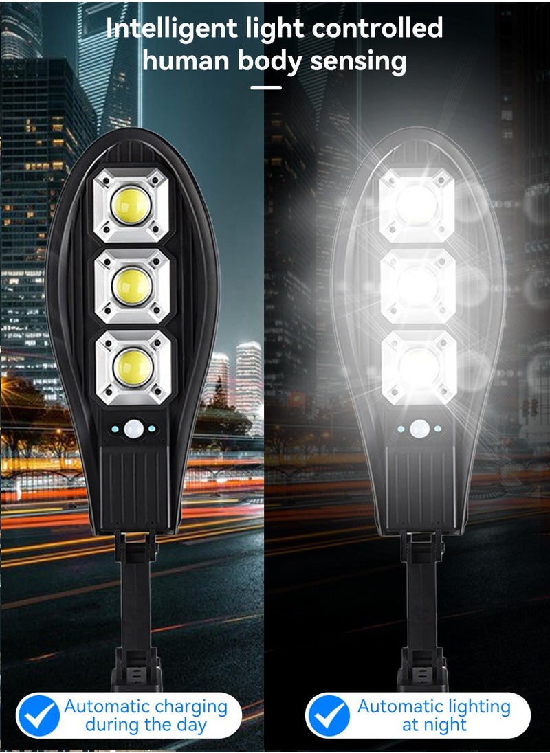 LEOKOR LED Solar Light Outdoor 3 Modes Security Street Lamp Solar Motion Sensor Security Lights IP65 Waterproof Solar Wall Light  - Image 2
