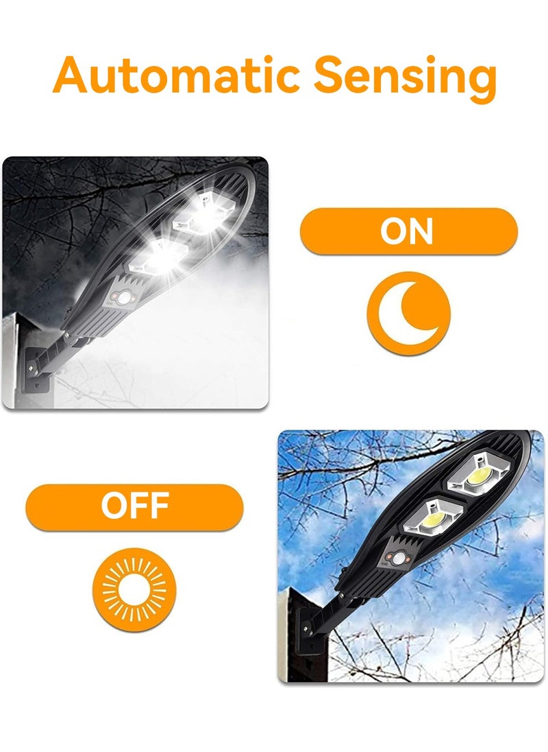 LEOKOR LED Solar Light Outdoor 3 Modes Security Street Lamp Solar Motion Sensor Security Lights IP65 Waterproof Solar Wall Light  - Image 5