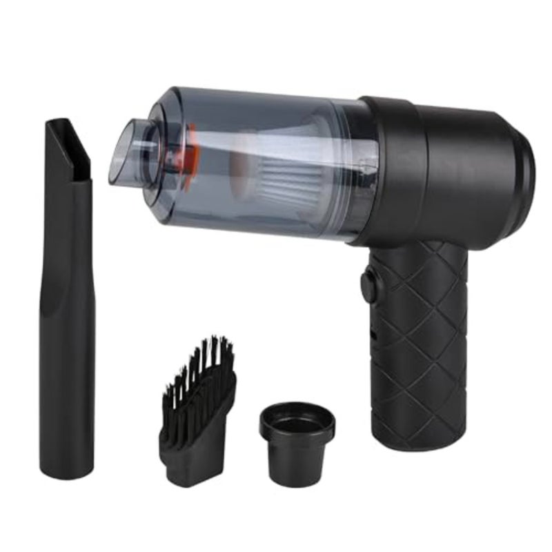 Mini Handheld Vacuum Cleaner 12" Compact Cordless Design for Tight Spaces, Car Interiors, Desk Crumbs and Building Bricks Toy Cleanup Boxed, USB-C Rechargeable, Lightweight and Portable - Image 5